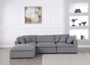 Serene Collection Modern | Contemporary Deluxe Comfort Modular Sectional