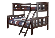 Mission Bunk Bed, Twin/Twin, Dark Cappuccino