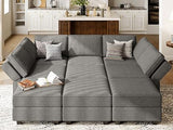 Sectional Sleeper Oversized Sleeper Couch Convertible Sectional Sofa Bed Set