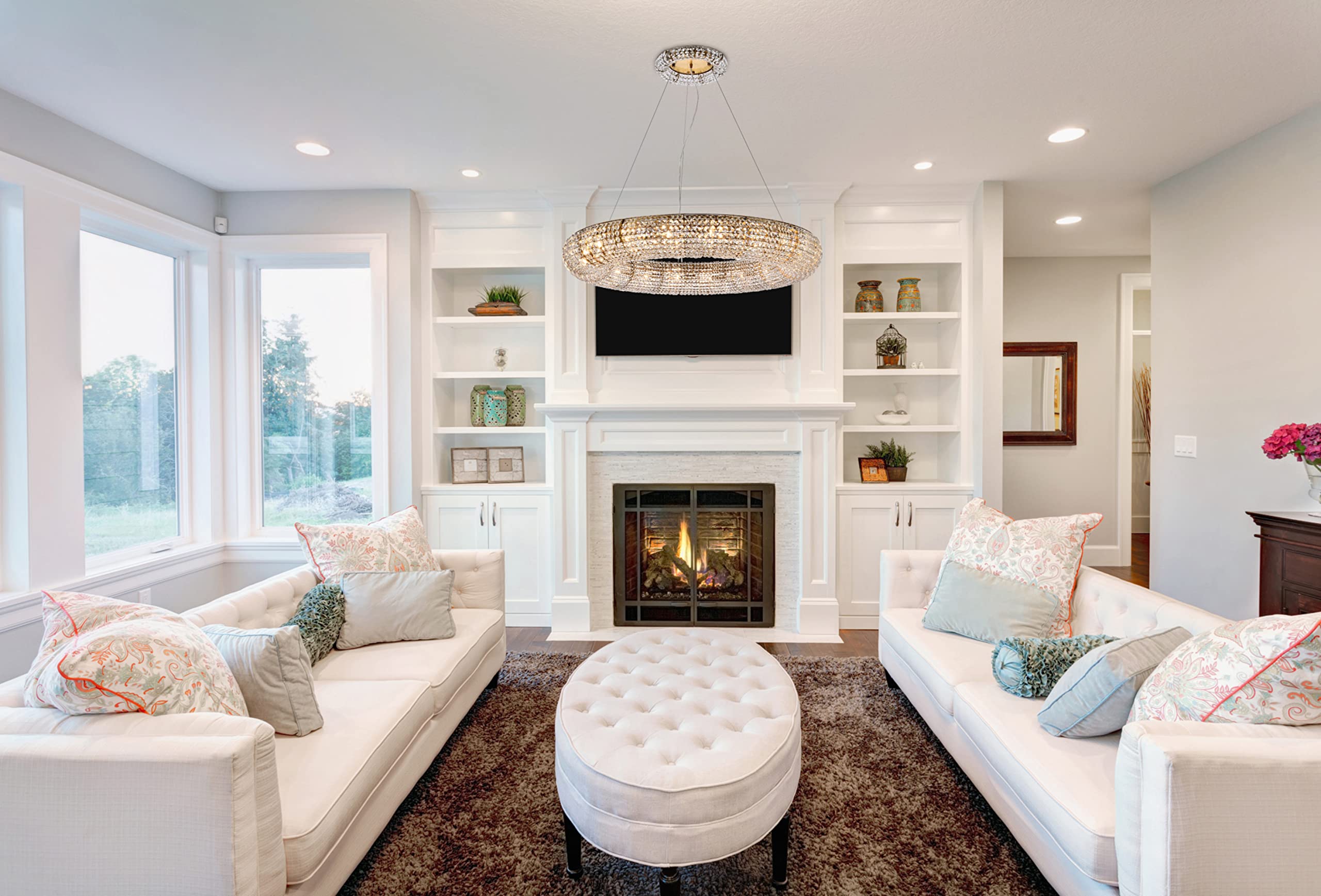 2114G41C/RC Paris - Eighteen Light Chandelier, Chrome Finish