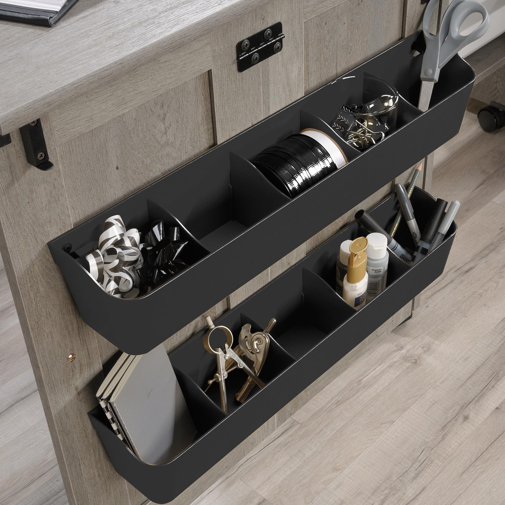 Miscellaneous Storage Sewing/Craft Cart/ Pantry cabinets, Mystic Oak finish