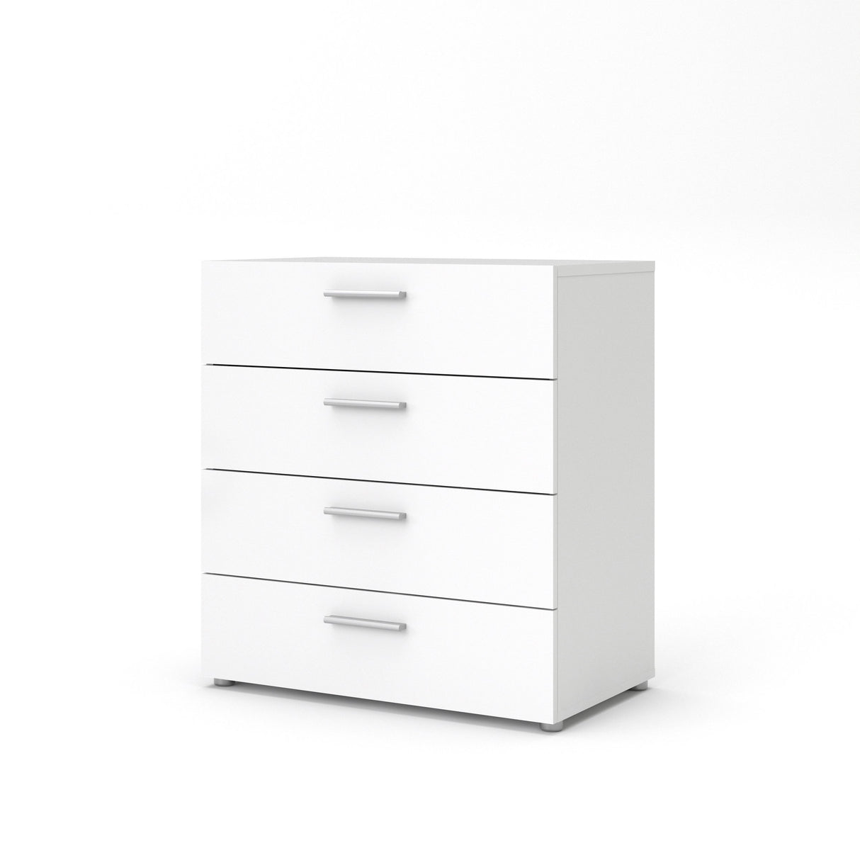 Austin 4 Drawer Chest, White