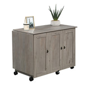 Miscellaneous Storage Sewing/Craft Cart/ Pantry cabinets, Mystic Oak finish