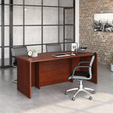 OfficeWorks by Sauder Affirm 72" Bowfront Commercial Exec Desk