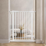 Easy Walk-Thru Safety Gate for Doorways and Stairways with Auto-Close/Hold