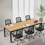 6.5 FT Conference Room Table, 78.74" W x 27.56" D Large Office Conference Table