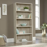 Optimum 73-1/2"H 5-Shelf Bookcase, Chalked Chestnut