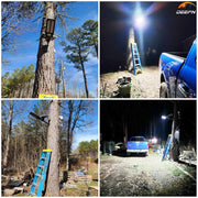 Outdoor 7000W, Solar Street Light IP67 Waterproof Dusk to Dawn 300000 Lumens LED
