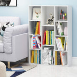 Luder Bookcase / Book / Storage , 11-Cube, White