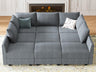 Modular Sectional Sleeper Sofa with Storage Reversible Modular Sofa Couch