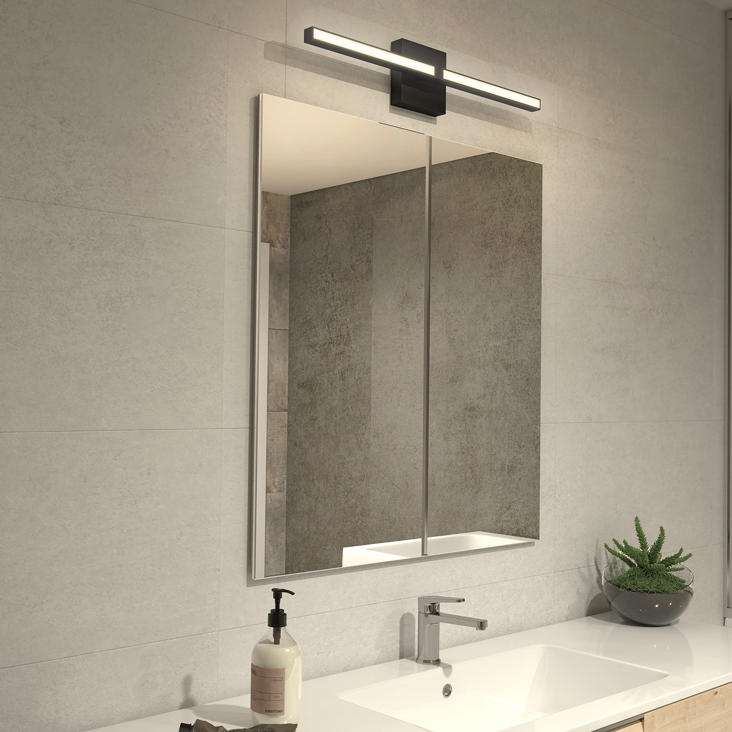Convertible Pro 15W LED Modern Bathroom Vanity Light Fixture