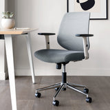 Daily Chair - Computer Office Chair with Swivel, Lumbar Rest, and Adjustable