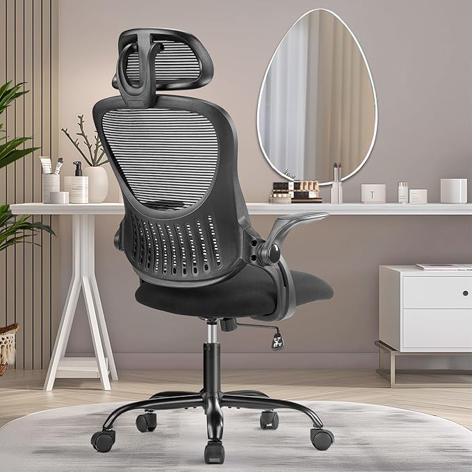 Home Office Desk Chair, Ergonomic Computer Managerial Executive Chairs High-Back Work