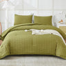 Comforter Set 3 Pieces - 100% Soft Washed Microfiber Lightweight Comforter