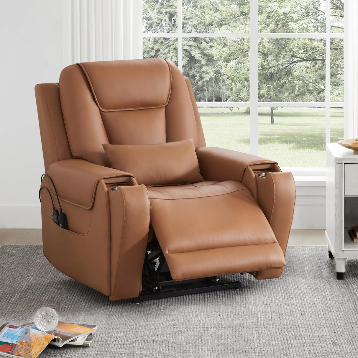 Electric Power Lift Recliner Chair for Elderly with Massage and Heat