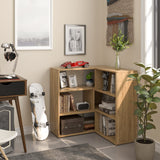 6 Cube Bookcase, 3 Tier Modern Bookshelf Free Combination