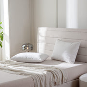 Luxury Feathers Down Pillows Standard Size  Hotel Quality Fluffy Bed Pillows