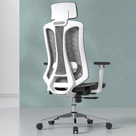 Ergonomic Mesh Office Chair, High Back Desk Chair with 3D Armrests, Adjustable Lumbar