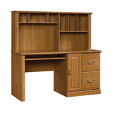 Orchard Hills Computer Desk with Hutch, Carolina Oak finish