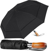 Large Compact Golf Umbrella - 54inch Oversized Auto Open Close Folding Golf Umbrella