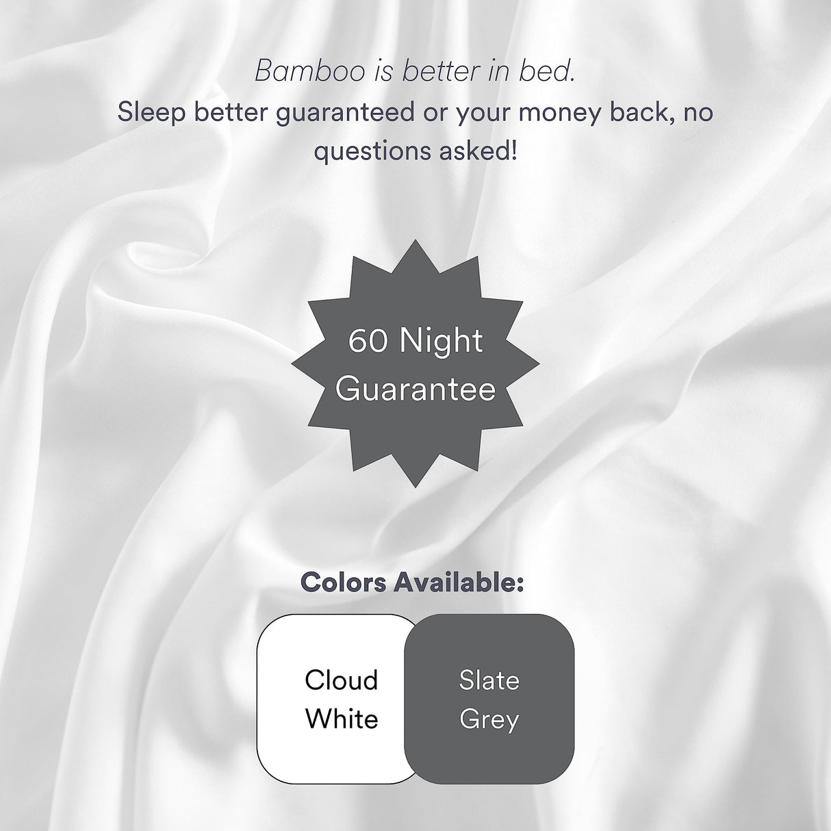 100% Lyocell from Organic Bamboo Basic Sheet Set - Fitted Sheet & Pillowcase Only,