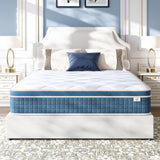 koorlian Twin XL Mattress, 12 Inch Hybrid Mattress Twin XL with Individual Pocket Springs and Pressure-Relieving Memory Foam, Breathable, Medium Firm Mattress in a Box 80"x39"x12"