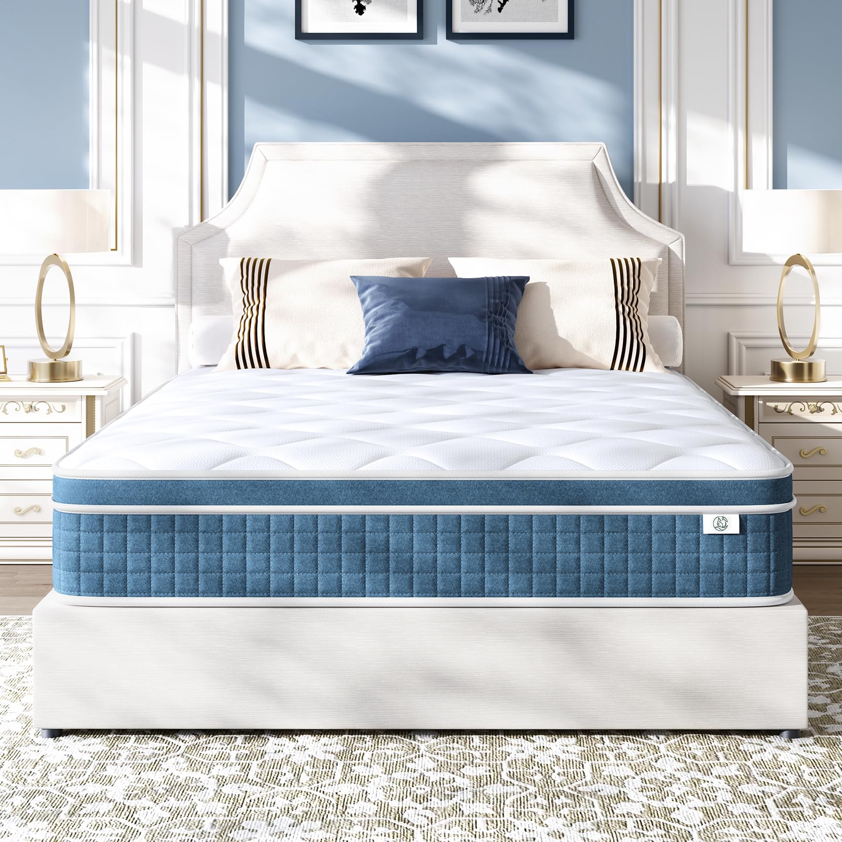 Twin Mattress 10 Inch, Hybrid Twin Size Mattress