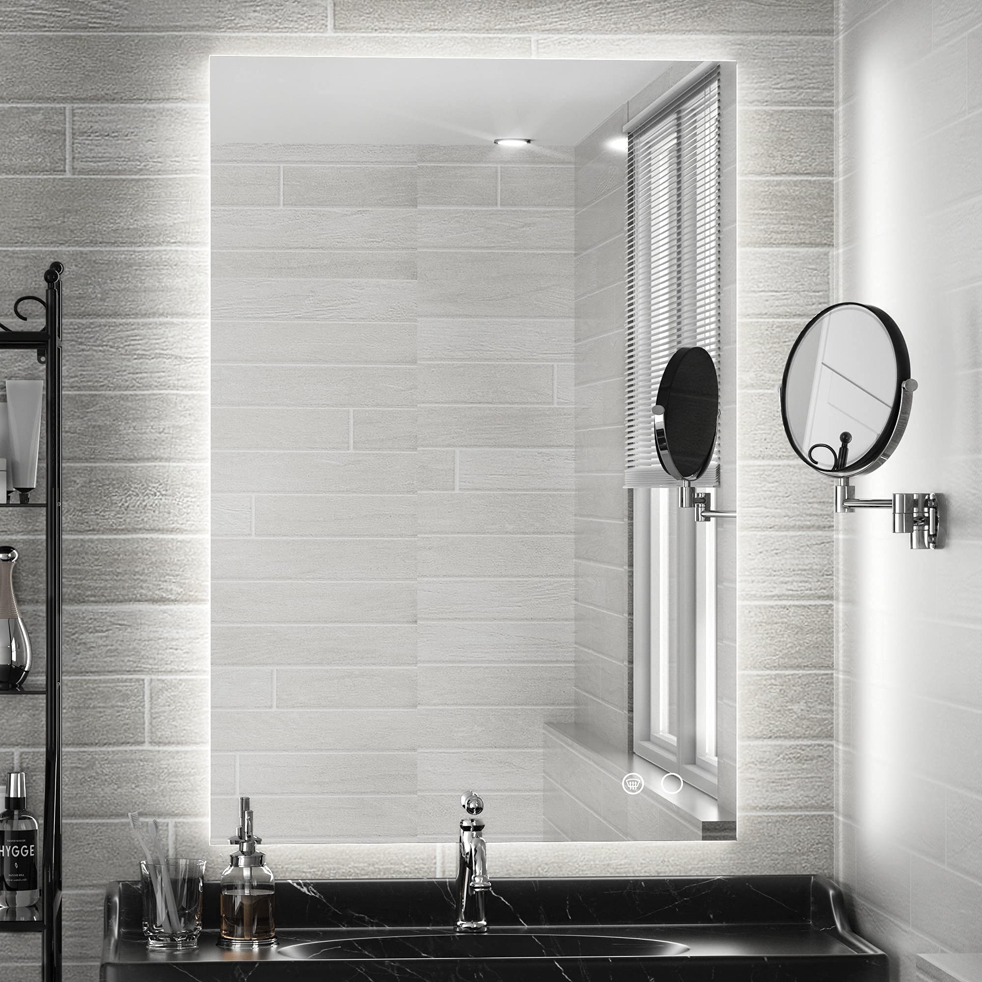 LED Bathroom Mirror,  LED Mirror Lighted Bathroom Mirror