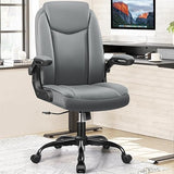 Office Chair Ergonomic Computer Desk Chair, Executive Leather Office Chair