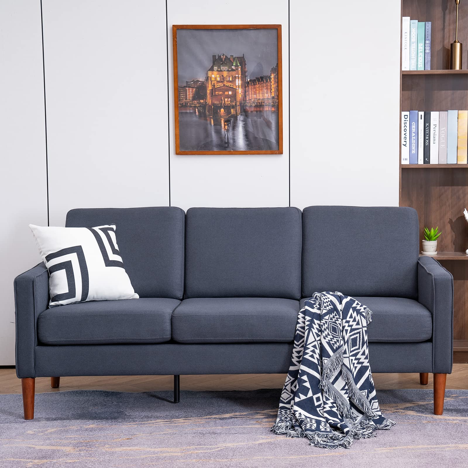 Sofa 71" Modern Sofa Couch Upholstered Love Seat