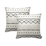 Premium Decorative Throw Pillow Cover Heavy Weight Cotton Linen African