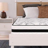 Full Size Chime 12 Inch Medium Firm Hybrid Mattress with Cooling Gel Memory Foam