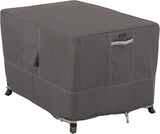 Ravenna Water-Resistant 56 Inch Rectangular Fire Pit Table Cover, Outdoor Table Cover