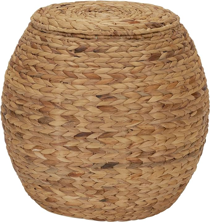 Handwoven Paper Rope Barrel Wicker