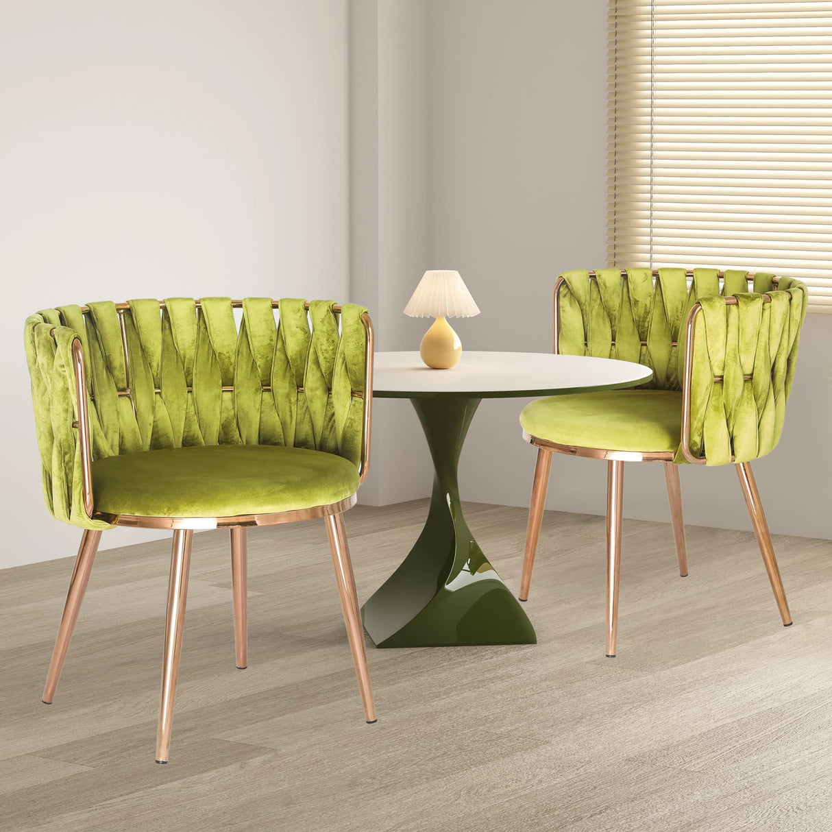 Dining Chair, Yellowish-Green