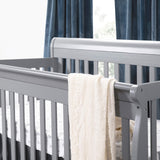 Kalani 4-in-1 Convertible Crib in Grey, Greenguard Gold Certified