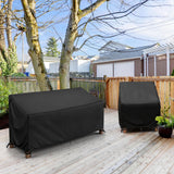 -Seater Outdoor Couch Cover Waterproof, 80 Inch Patio Furniture Cover for Sofa,