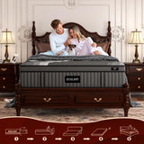 Queen Mattress DIGLANT 14 Inch Memory Foam Hybrid Mattress in a Box