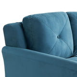 Sofa, 78.7" W x 31.5" D x 32.7" H, Blue