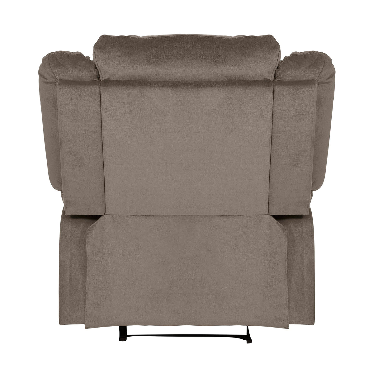 Azrael Fabric Manual Reclining Chair, 37.5" W, Chocolate