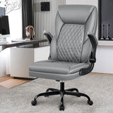 Office Chair, Executive Leather Chair Home Office Desk Chairs, Ergonomic Computer