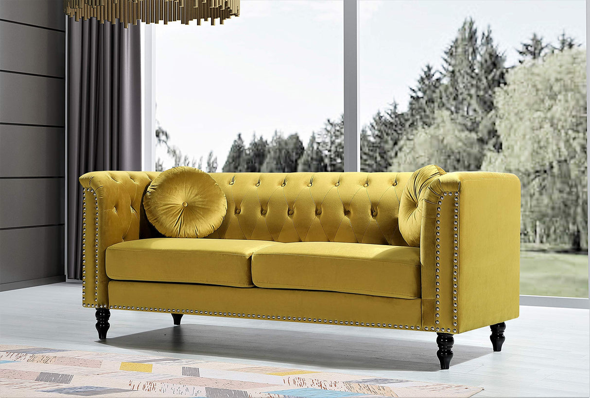 S5612-SF Sofas, Strong Yellow