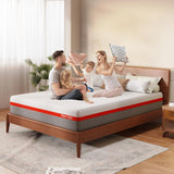 Queen Mattress, 12 Inch Gel Memory Foam Mattress in a Box, Plush Foam Mattress for Pressure Relief & Motion Isolation,