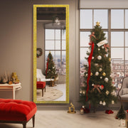 Door Mirror Full Length, 50" x14" Over The Door Full Body Wall Mirror