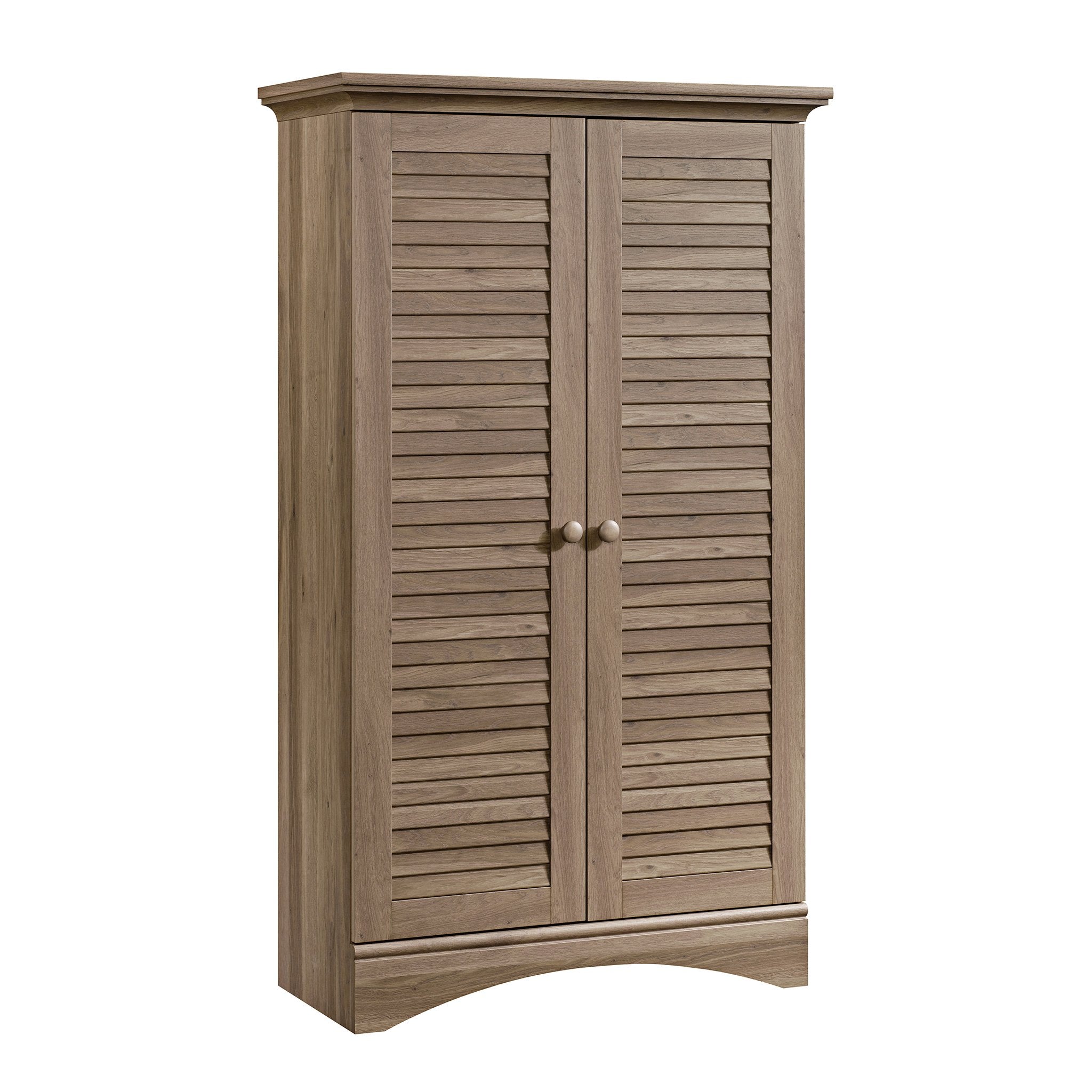 Harbor View Storage Pantry Cabinet, L: 35.43" x W: 16.73" x H: 61.02"