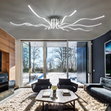 Led Ceiling Light Fixture, 55.11" Modern Ceiling Light for Living Room Modern Light Fixture