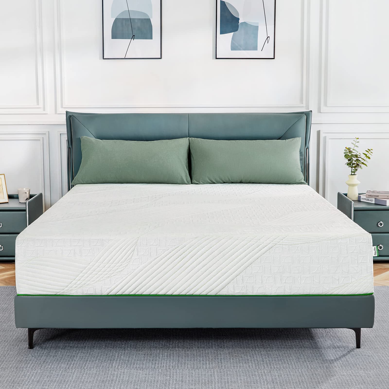 Queen Size Mattress, 12 Inch Gel Memory Foam Mattress