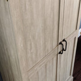 Miscellaneous Swing Out Door Storage pantry cabinets, L: 32.17" x W: 17.13" x H: 72.09"