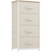 4-Drawer Fabric Dresser, Dresser for Bedroom
