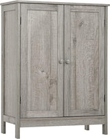 Bathroom Cabinet, Bathroom Storage Cabinet with 2 Doors & 2 Shelves,